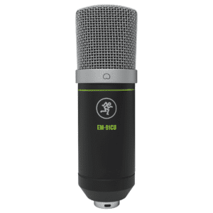 Micrófono USB Mackie EM-91CU ideal para grabaciones y streaming