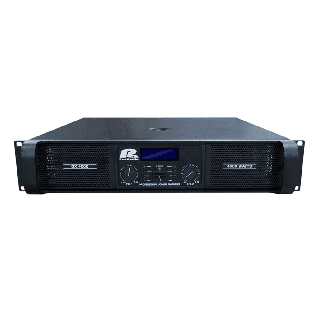 Amplificador PA GX 4000 / PRO AUDIO
