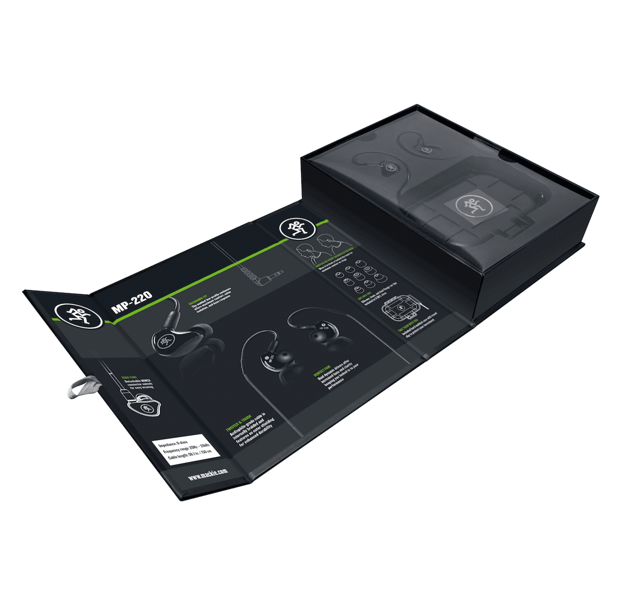 In Ears Profesionales 2 Vias MP-220 / MACKIE - Imagen 3