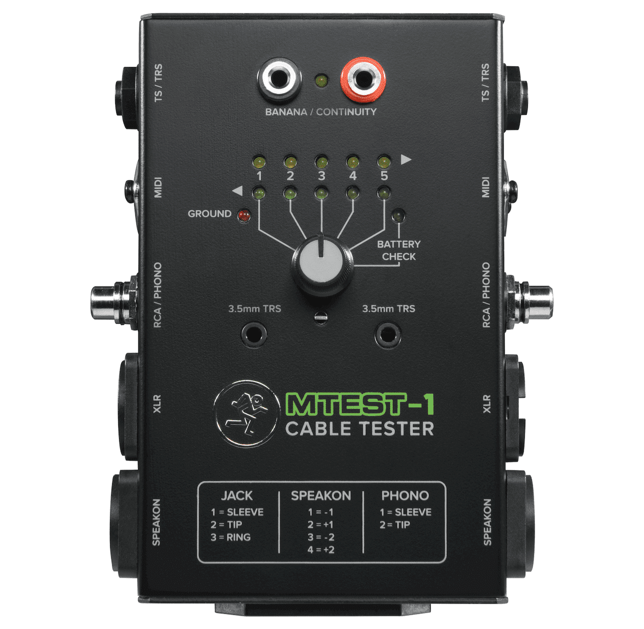 Probador de Cables MTEST-1 / MACKIE