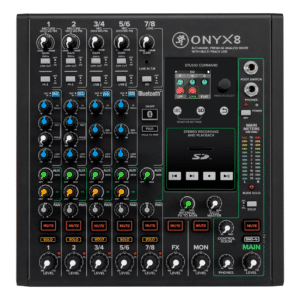 Mezclador Análogo ONYX8 Bluetooth 8CH / MACKIE