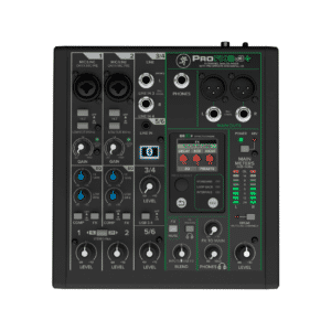 Mezclador Análogo Bluetooth 6CH PROFX6V3+ / MACKIE