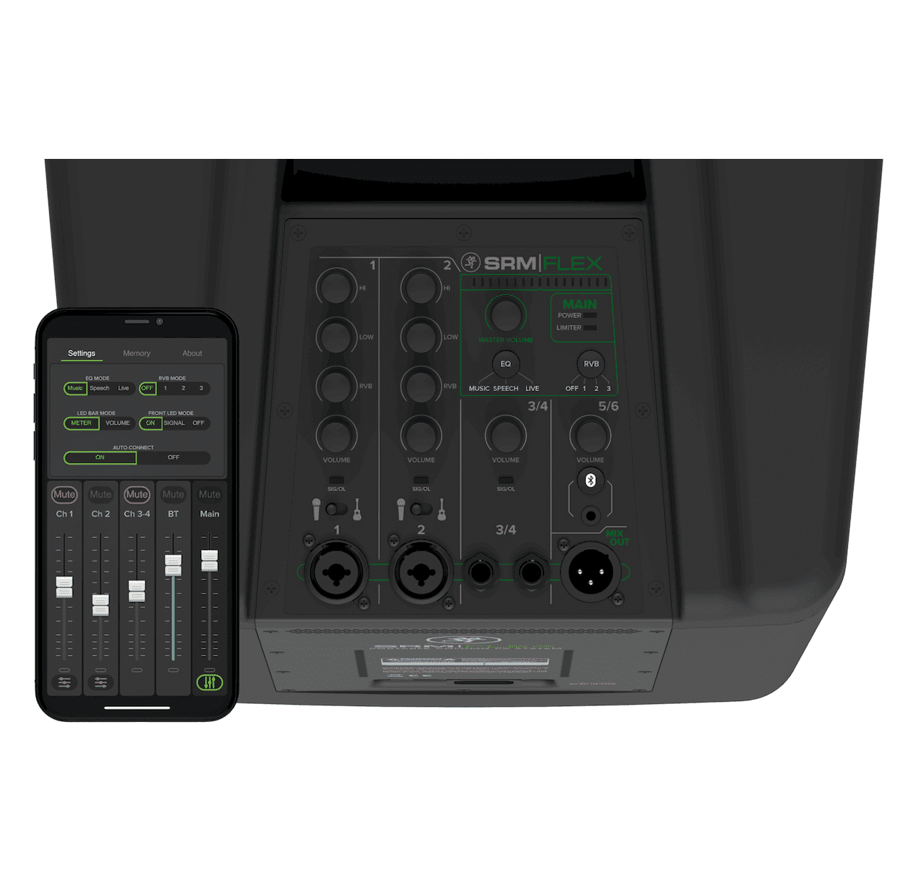 Sistema PA de Columna Portátil SRM-FLEX / MACKIE - Imagen 3